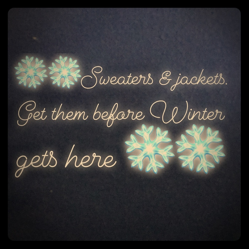 Sweaters & Jackets